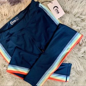 Zyia Girls Rainbow Leggings